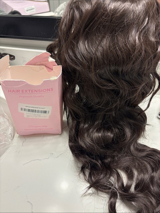 Other - Premium Dark Brown Wavy Hair Extensions - Unbranded